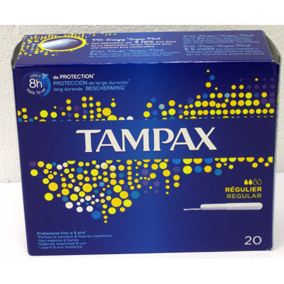 Tampax Blue Box Regular X20 78453