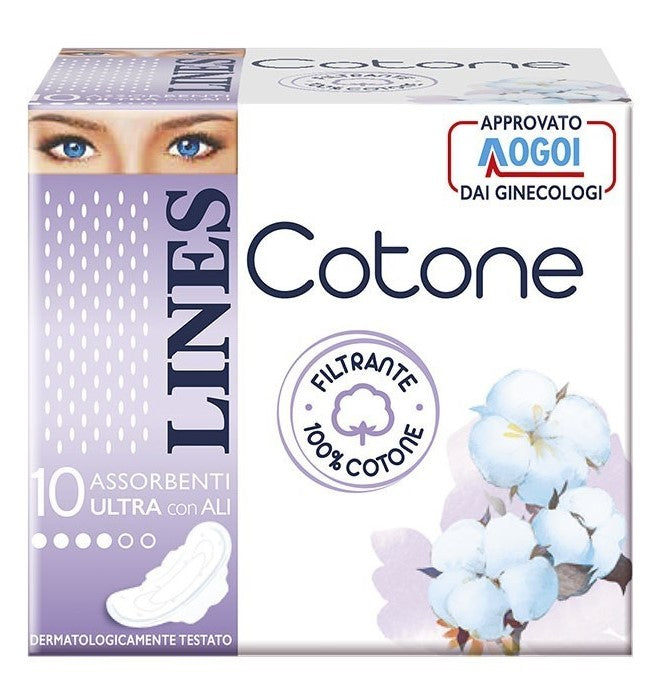 Lines Cotone Ultra Ali X 10