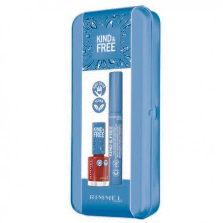 Rimmel Cofanetto Latta Mascara Kind&Free e Smalto