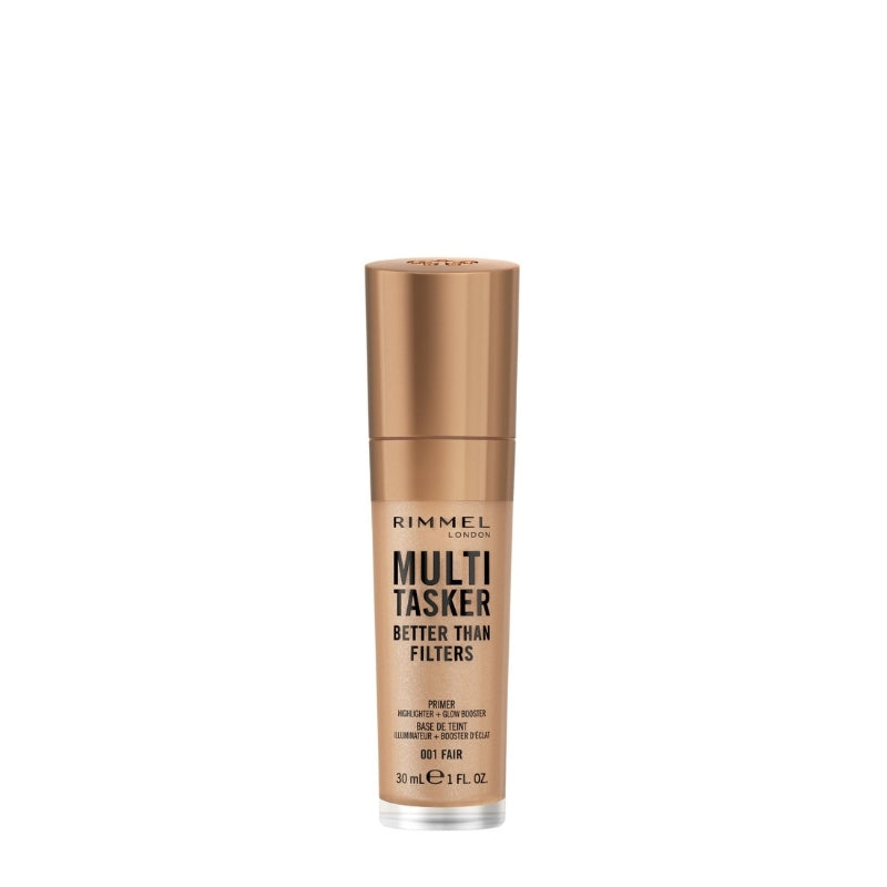 Rimmel Primer, Fondotinta Multitasker 3 In 1 Better Than Filters 01