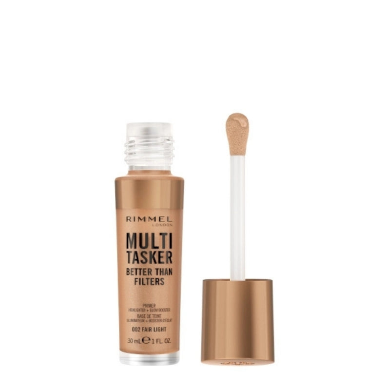 Rimmel Primer, Fondotinta Multitasker 3 In 1 Better Than Filters 02