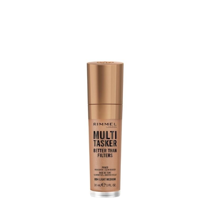 Rimmel Primer, Fondotinta Multitasker 3 In 1 Better Than Filters 04