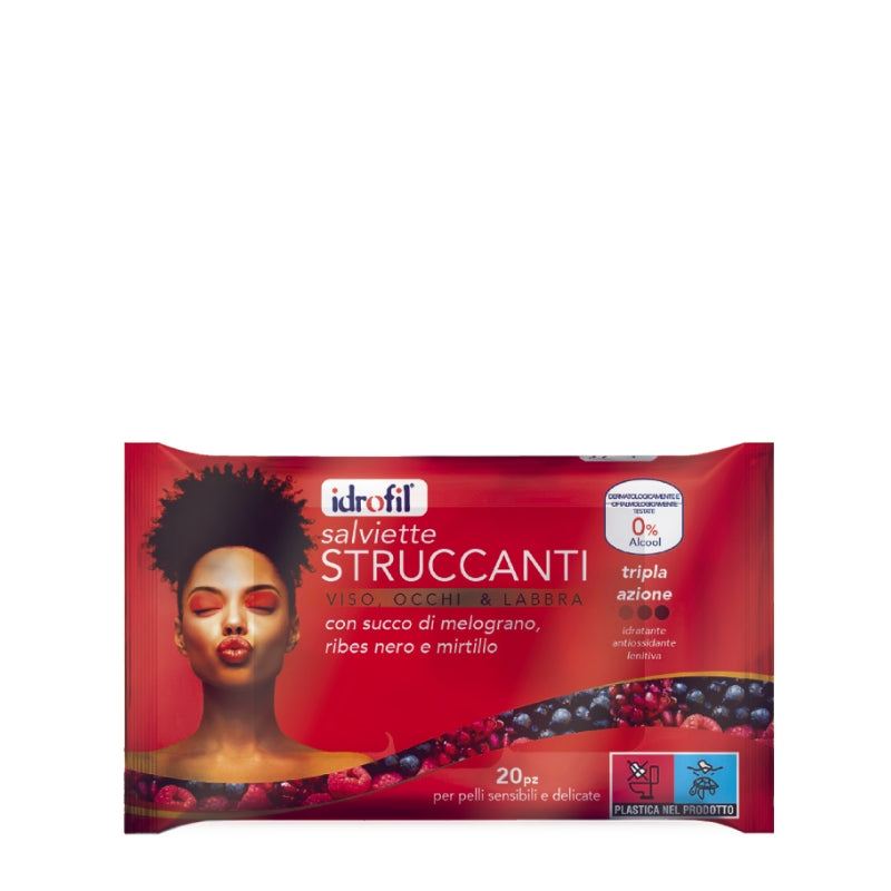 Salviette struccanti pz20