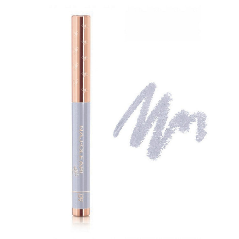 Naj Oleari Absolute Stay Eyeshadow 9 Silver Blue