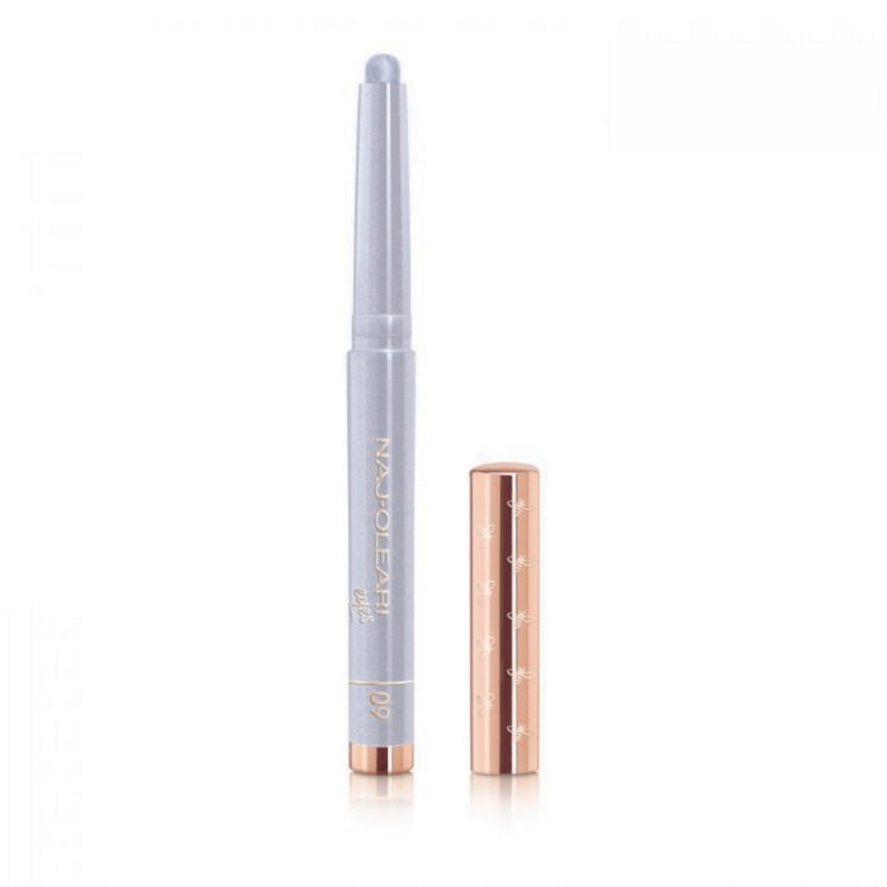 Naj Oleari Absolute Stay Eyeshadow 9 Silver Blue