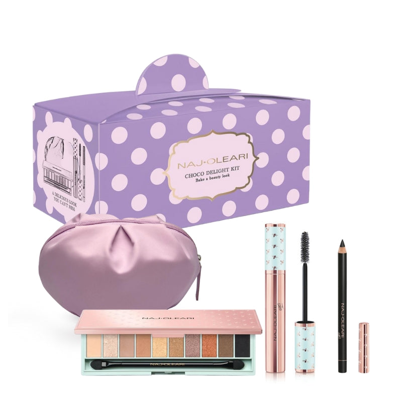 Naj Oleari Cofanetto Regalo Wear The Volume Mascara, Palette 01 E Deep Eye Kajal 01