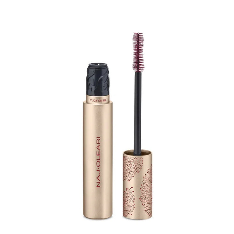 Naj Oleari Plush Crush Click On Me Extra Volume Mascara Burgundy