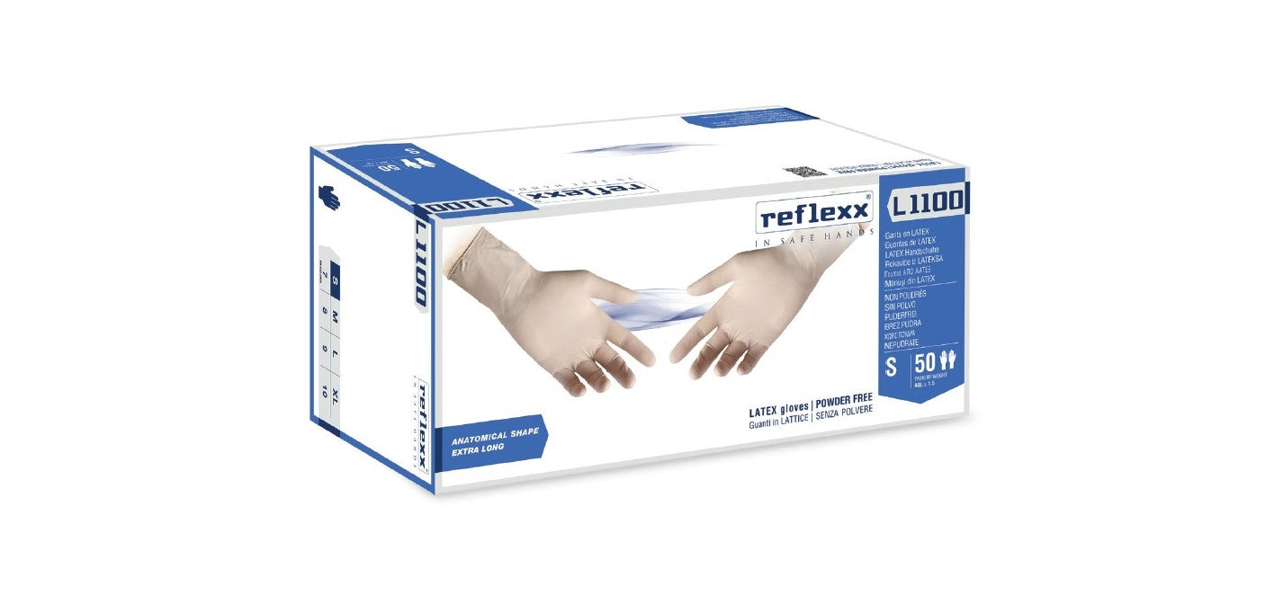 Reflexx Guanti Lattice 50 Paia L L1100