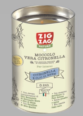 Zigzag Candela Citronella-Neem