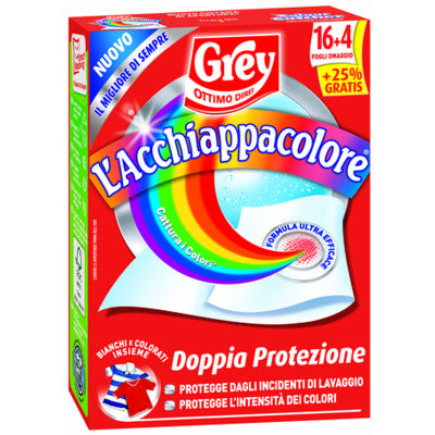 Grey Acchiappacolore 16+4 Fogli