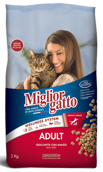 Miglior Gatto Croc Manzo-Fegato 2Kg