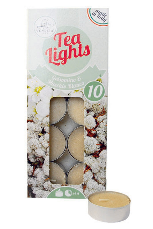 Ladyvenezia Tealights X10 Gelsomino/Musc