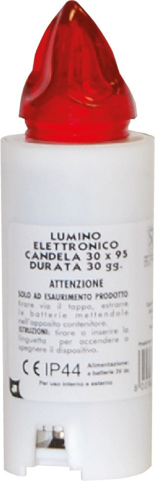 Lumini Elettrici Candela Bianca 30Gg