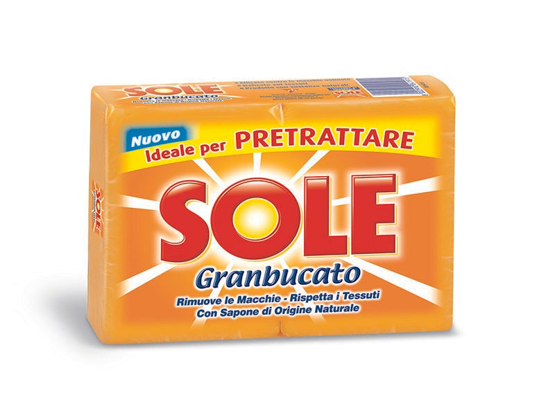 SOLE SAPONE GIALLO 250GR X2