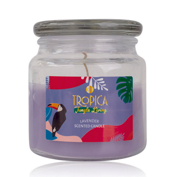 Tropica Lavander Scented Candle Candela Alla Lavanda