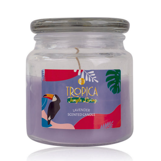 Tropica Lavander Scented Candle Candela Alla Lavanda