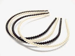 Look Cerchietto Perlato Fin 2Pz 371N-903