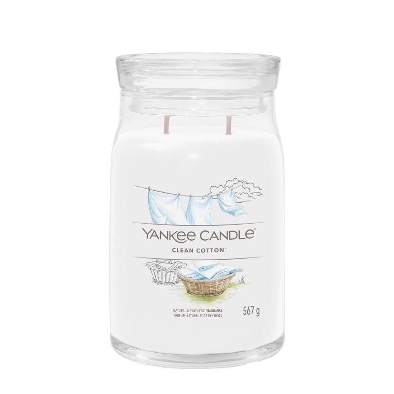 Yankee Candle Giara GRande Signature Clean Cotton 567 GR