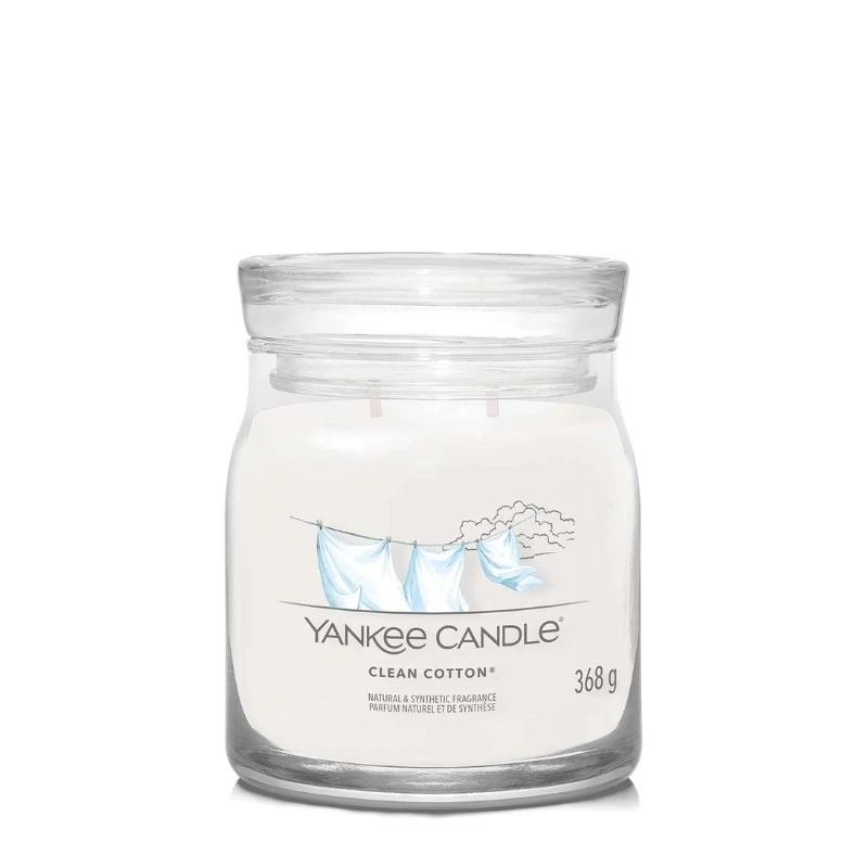 Yankee Candle Giara Media Signature Clean Cotton 368 GR