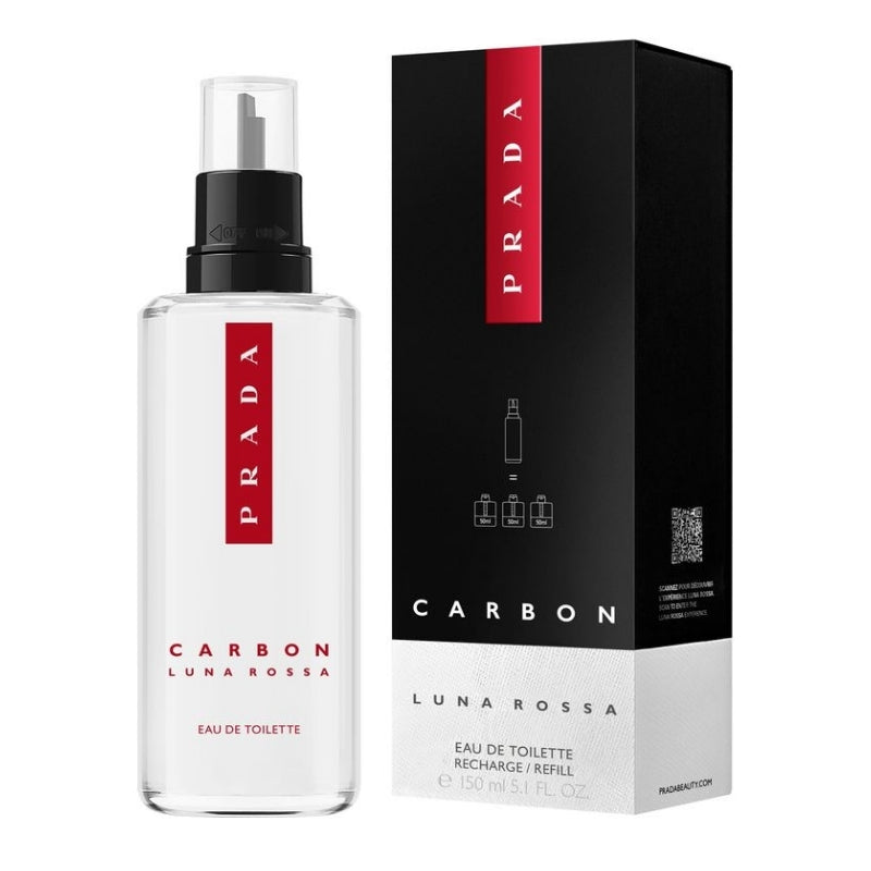 Prada Luna Rossa Carbon Eau De Toilette Ricarica 150 ML