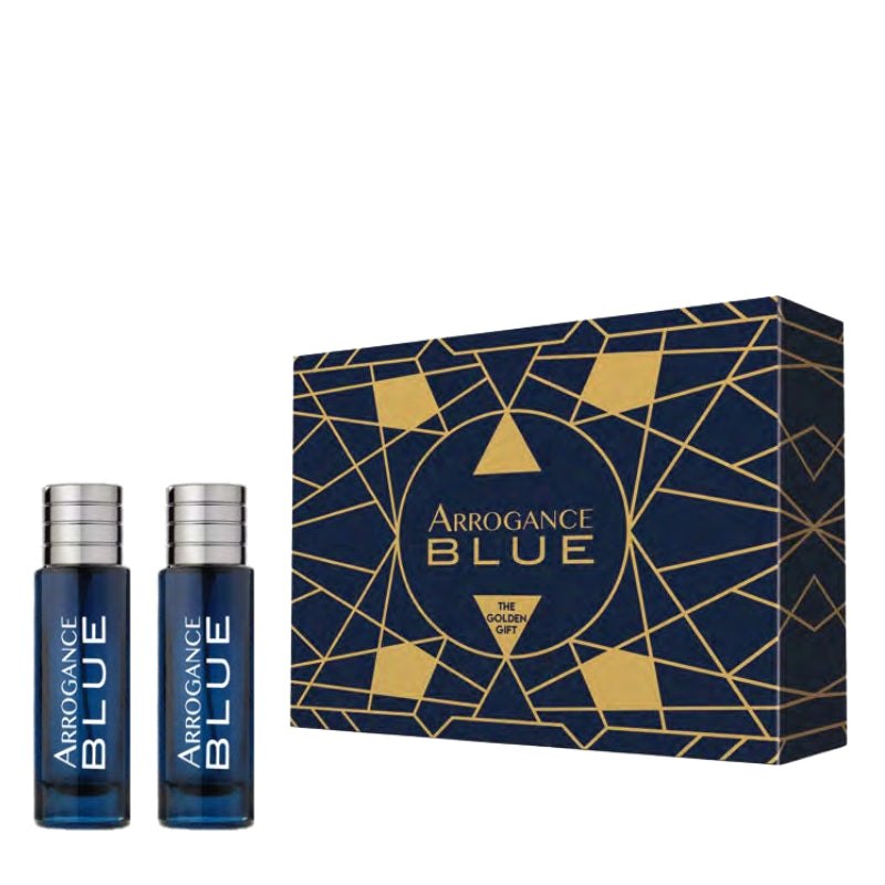 Arrogance Cofanetto Regalo Blue Eau De Toilette 30 ML E Lozione Dopobarba 30 ML