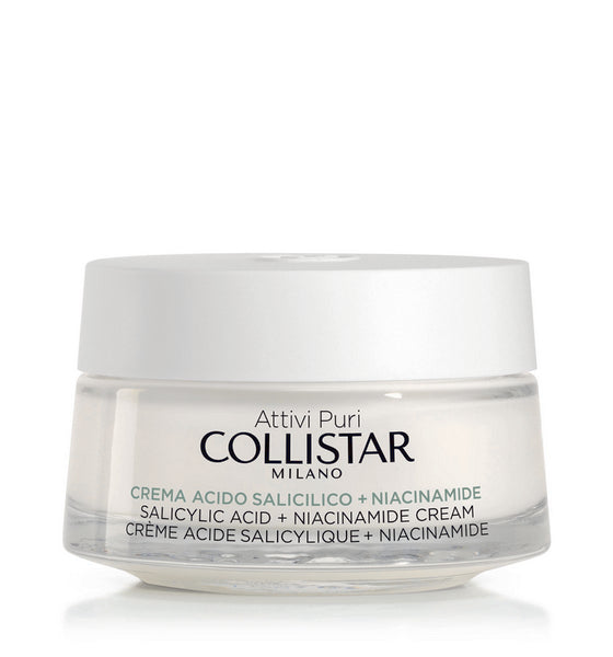 Collistar Crema Viso Attivi Puri Crema Acido Salicilico E Niacinamide 50 ML