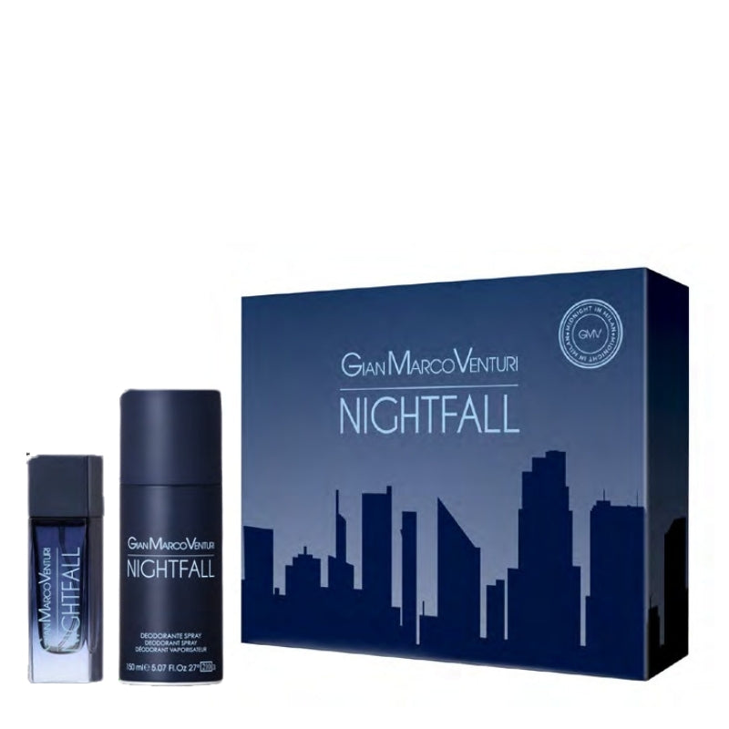 Gian Marco Venturi Cofanetto Regalo Nightfall Eau De Parfum 30 ML E Deo Spray 150 ML