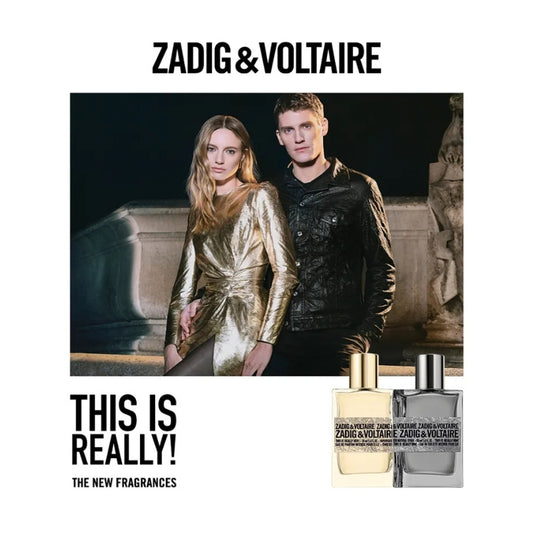 CARTELLO VETRINA Zadig & Voltaire This Is Really Him Her