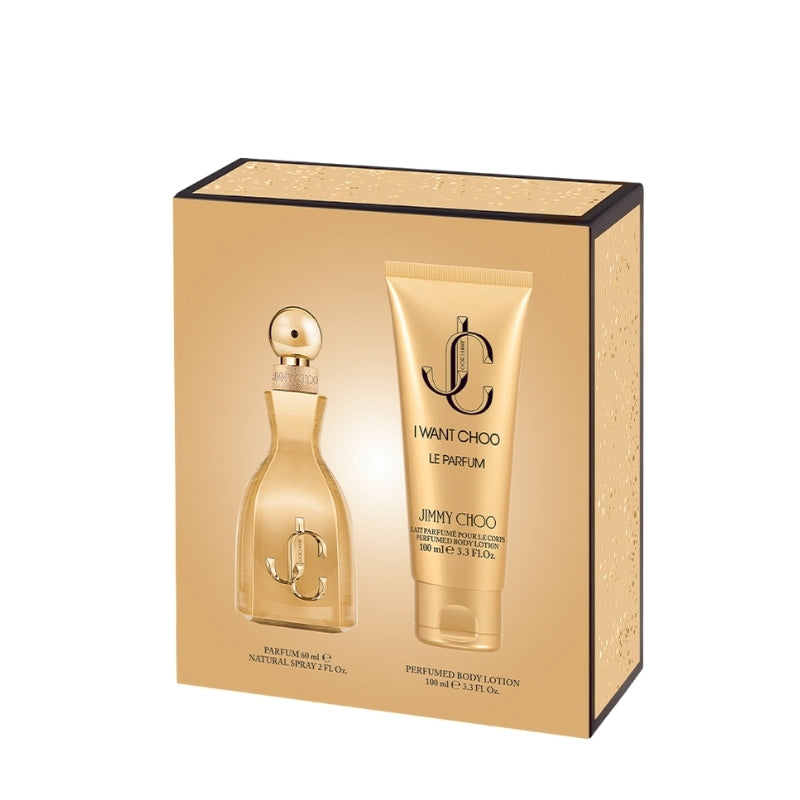Jimmy Choo Cofanetto Regalo I Want Choo Parfum 60 ML E Latte Corpo 100 ML