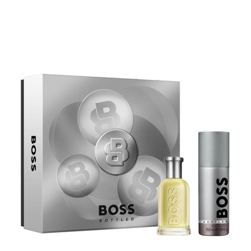 Boss Bottled Cofanetto Regalo Eau De Toilette 50 ML E Deo Spray 150 ML