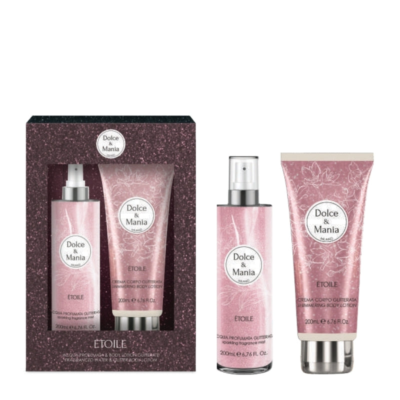 Dolce E Mania Cofanetto Regalo Etoile Acqua Profumata 300 ML E Latte Corpo 200 ML