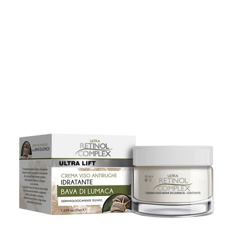 Retinol Complex Crema Viso Antirughe Bava Di Lumaca 50 ML