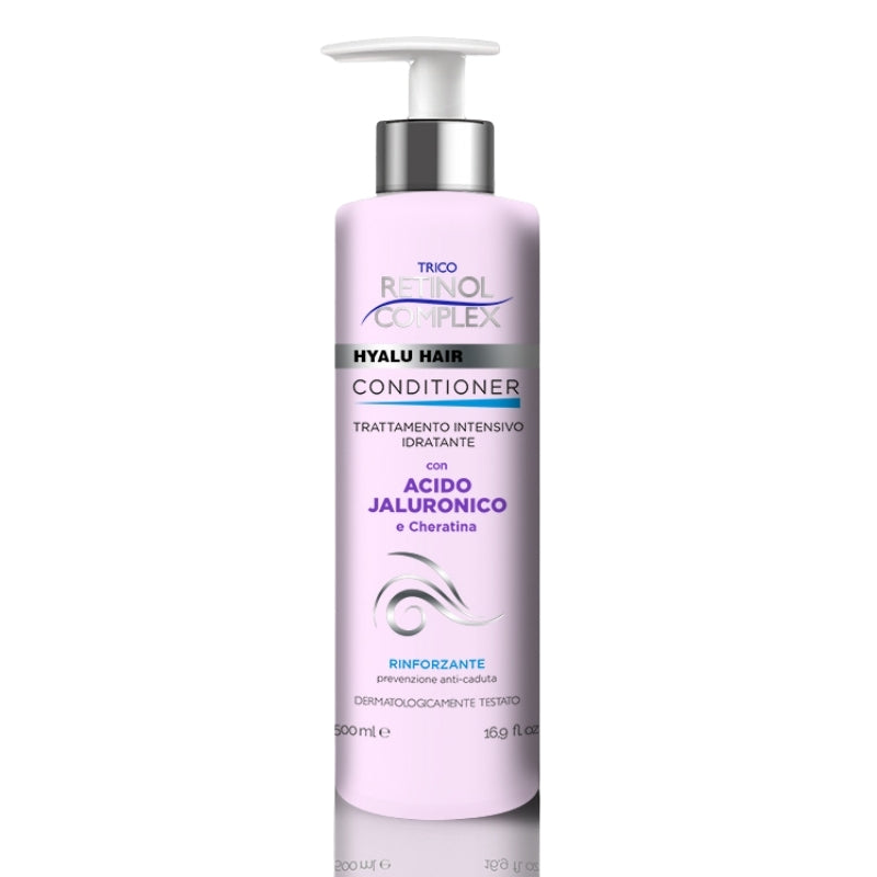 Trico Retinol Complex Conditioner con Acido Jaluronico e Cheratina Rinforzante 500 ML