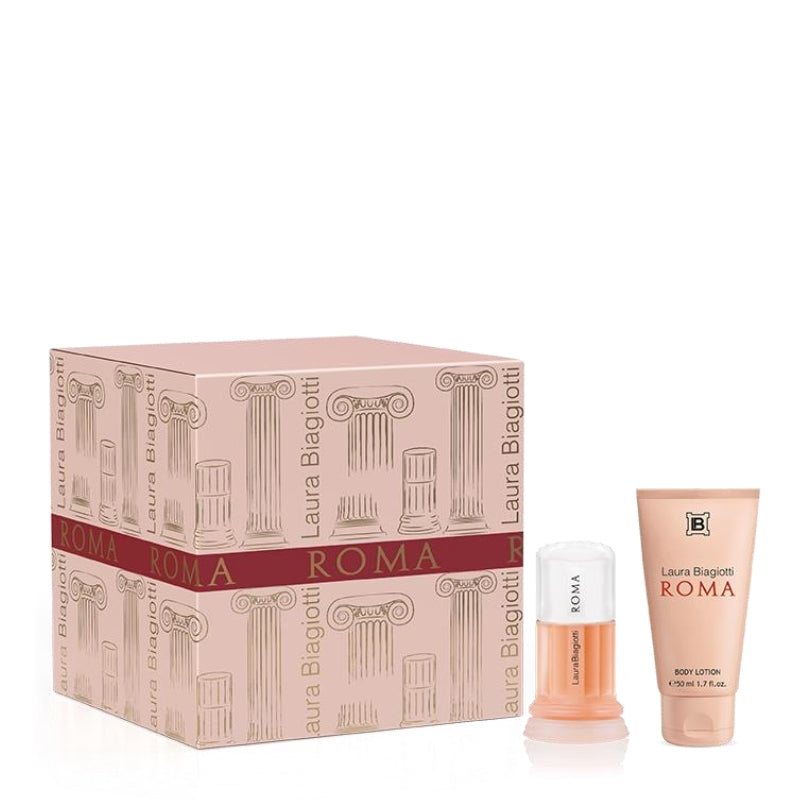 Biagiotti Cofanetto Regalo Roma Donna Eau De Toilette 25 ML E Latte Corpo 50 ML