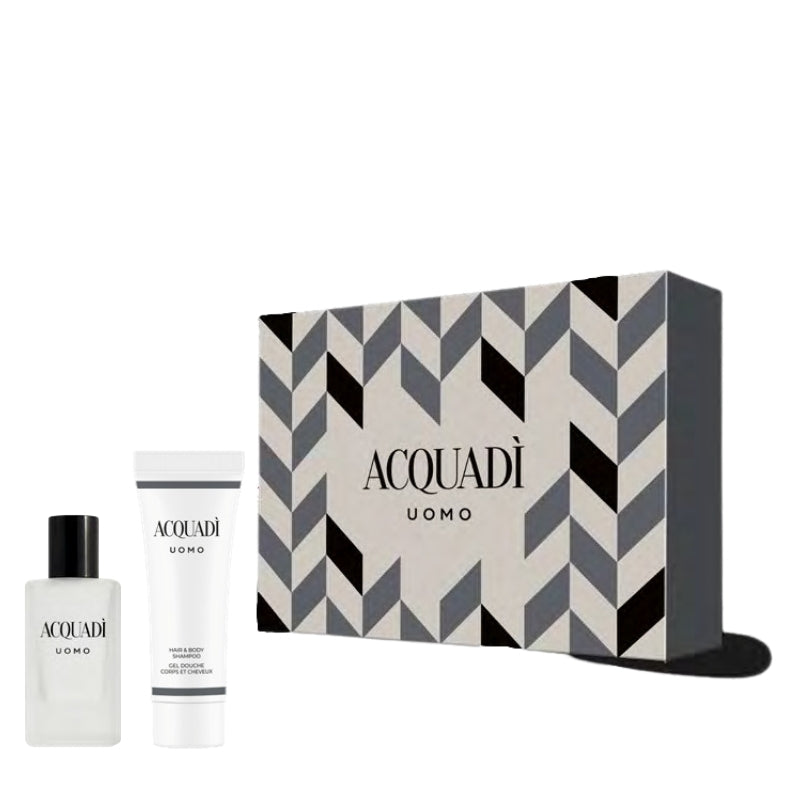 Acquadi Cofanetto Regalo Uomo Eau De Toilette 30 ML E Doccia Shampoo 60 ML
