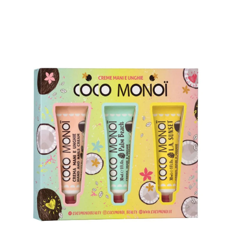 Coco Monoi Cofanetto Regalo Crema Mani E Unghie 3 Creme 30 ML