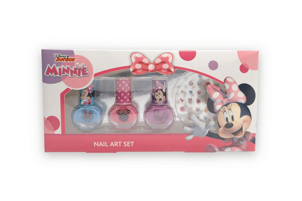 Minnie Set Unghie 3 Smalti e Sticker