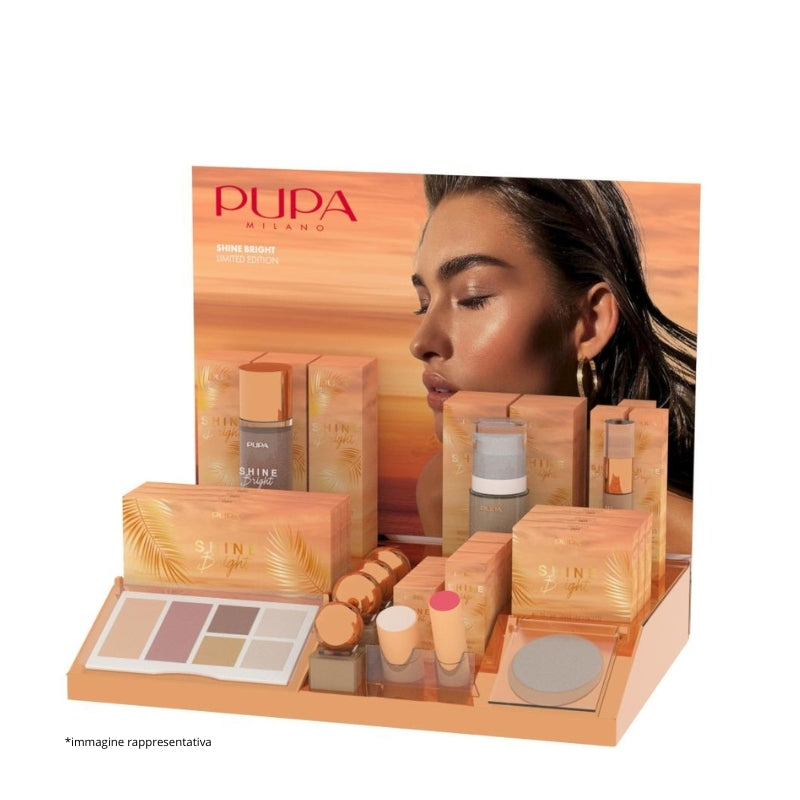 Pupa Shine Bright Make Up Espositore Da Banco 24 Pezzi 8 Referenze