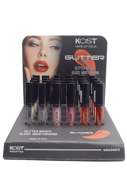 Kost Expo Lip Gloss Glitter 5Ref 24Pz