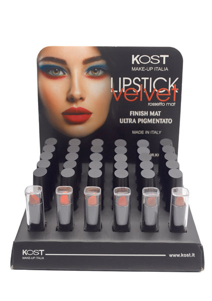 Kost Expo Rossetto Velvet A 6Ref 30Pz