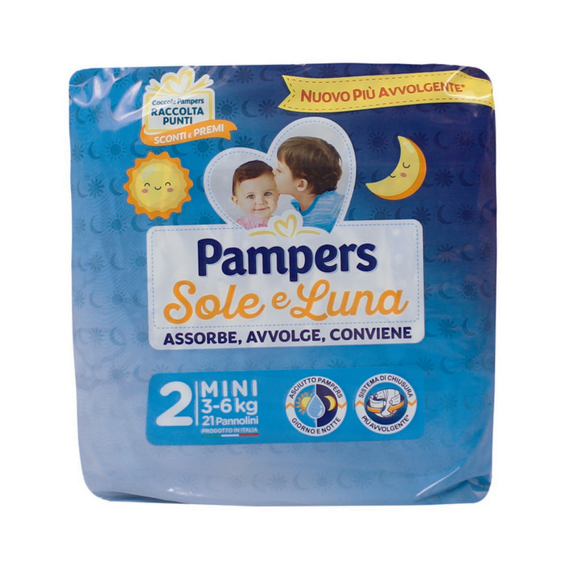 Pampers Sole E Luna X21 Mini Kg 3-6