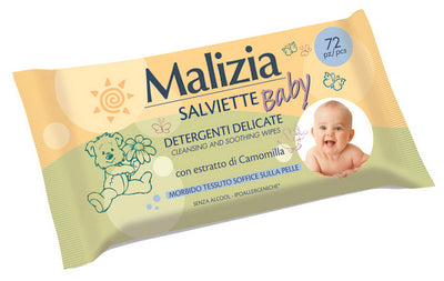 Malizia Baby Salviette X72