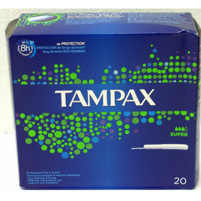 Tampax Blue Box Super X20 78456