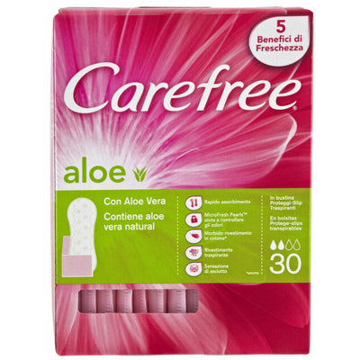 Carefree Salvaslip Aloe Bustina X30