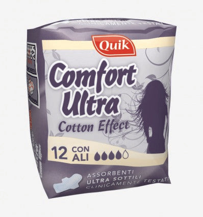 Quik Assorbente Comfort Ultra Ali X12