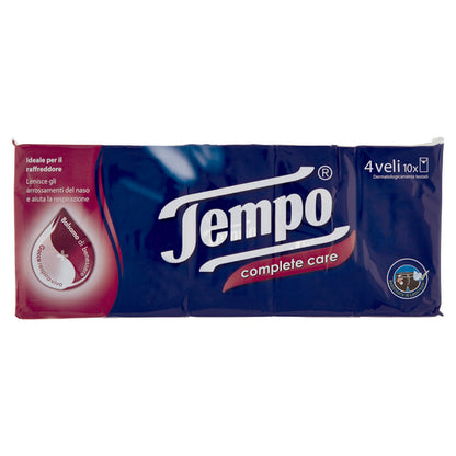 Tempo Fazzoletti Complete Care X10 Viola