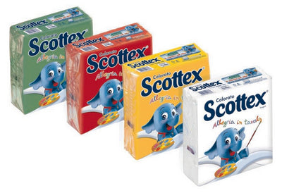Scottex Tovaglioli 2V Colorati 33X33