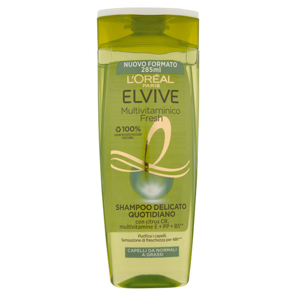 Elvive Shampo 285 Multivitaminico Fresh