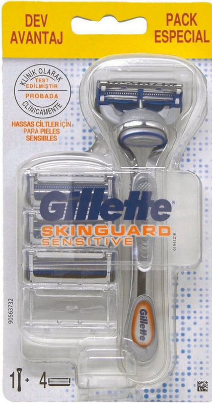 Skinguard Rasoio Gillette +4Ric Sensitiv