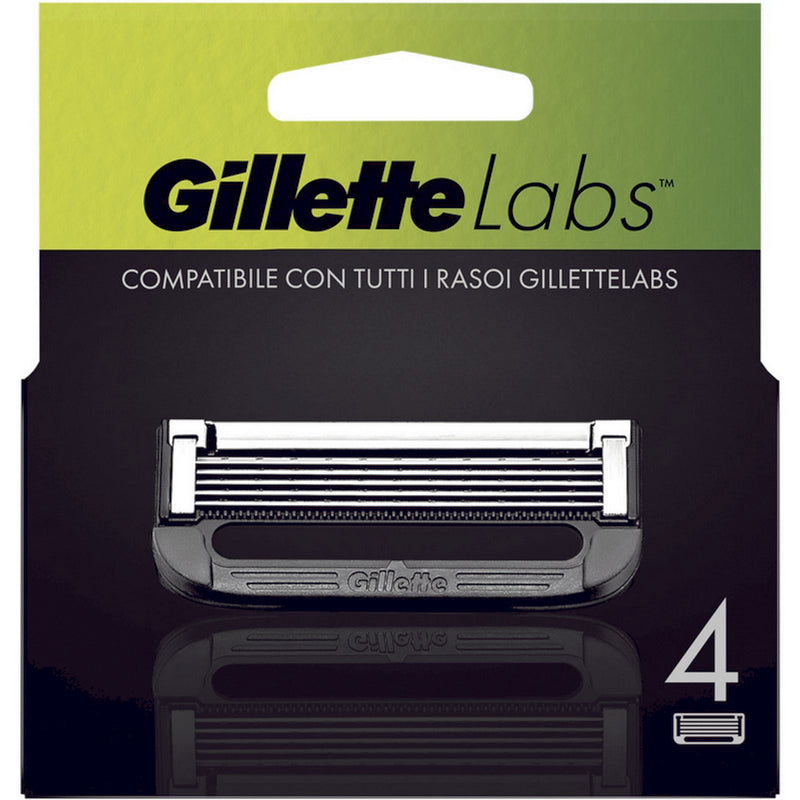 GILLETTE LABS RICAMBI X4